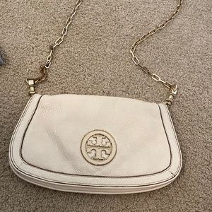 Tory Burch white crossbody bag
